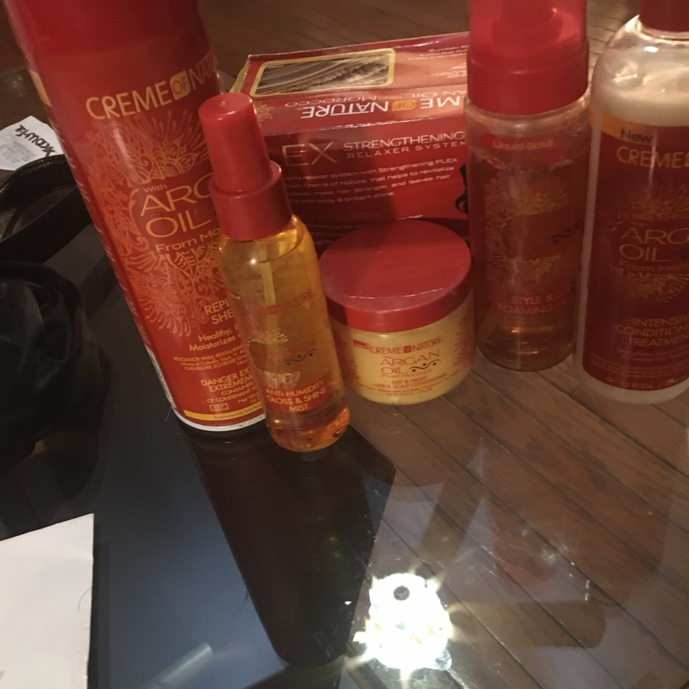 Creme of nature hair products